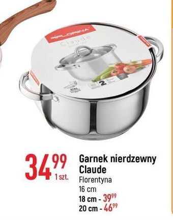 E.Leclerc Garnek nierdzewny claude 18 cm florentyna oferta