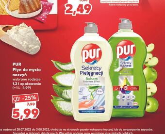 Kaufland Płyn do naczyń apple pur sekrety kucharza oferta