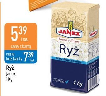E.Leclerc Ryż biały długoziarnisty janex oferta