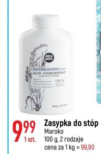 E.Leclerc Zasypka do stóp ałun i puder ryżowy arganove oferta