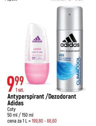 E.Leclerc Dezodorant cool & care adidas control oferta