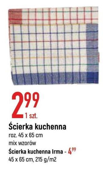 E.Leclerc Ścierka kuchenna 45 x 65 cm oferta