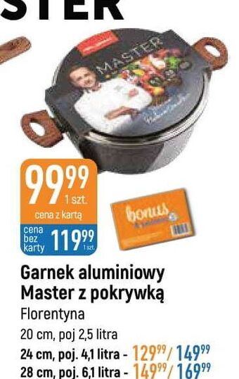 E.Leclerc Garnek z pokrywką master 20 cm florina (florentyna) oferta