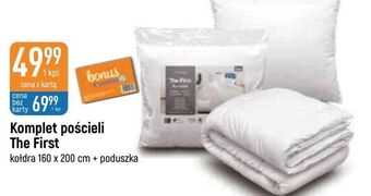 E.Leclerc Komplet poscieli 160 x 200 + 70 80 cm the first oferta