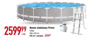 E.Leclerc Basen prisma 610 cm + pompka intex oferta