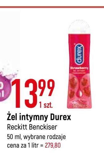 E.Leclerc Żel intymny słodka truskawka durex play oferta