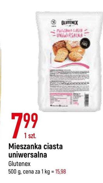 E.Leclerc Mieszanka bezglutenowa uniwersalna glutenex oferta