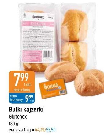 E.Leclerc Bułki kajzerki bezglutenowe glutenex oferta