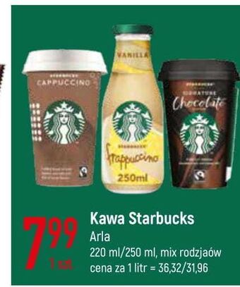 E.Leclerc Napój waniliowy starbucks frappuccino oferta