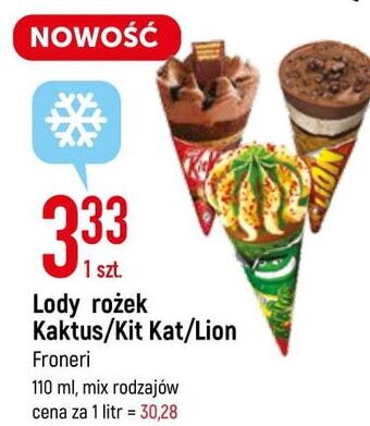 E.Leclerc Rożek cytrynowo-truskawkowy nestle kaktus oferta
