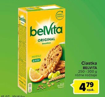 Ciastka zbożowe z musli belvita
