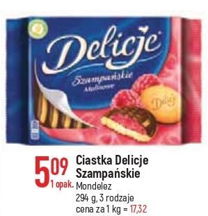 E.Leclerc Ciastka z galaretką malinową delicje szampańskie oferta