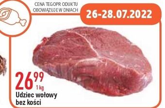 E.Leclerc Udziec wołowy bez kości oferta