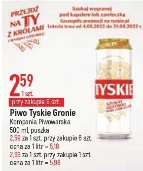 E.Leclerc Piwo tyskie gronie oferta