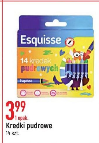 E.Leclerc Kredki pudrowe wiodąca marka esquisse oferta