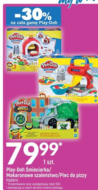 Ciastolina piec do pizzy play-doh kitchen creations
