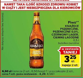 Carrefour Express Piwo książęce złote pszeniczne oferta