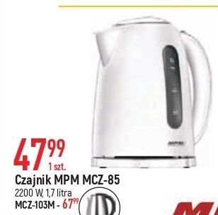 E.Leclerc Czajnik bezprzewodowy mcz-85 biały mpm product oferta