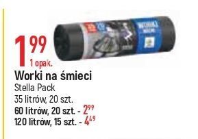 E.Leclerc Worki na śmieci mocne 60 l anna zaradna oferta
