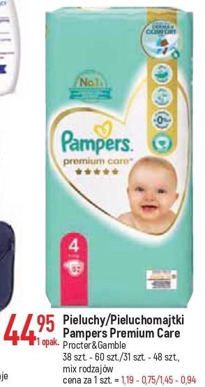 E.Leclerc Pieluchy dla dzieci 4 pampers premium care oferta
