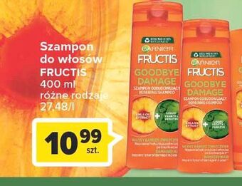 Carrefour Market Szampon wzmacniający z ekstraktem olejku owoców amli garnier fructis goodbye damage oferta