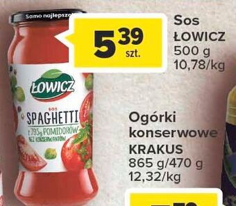 Carrefour Market Sos spaghetti łowicz oferta