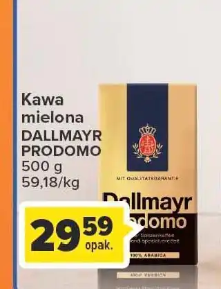 Carrefour Market Kawa dallmayr prodomo oferta