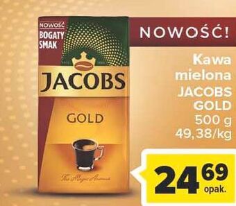 Carrefour Market Kawa jacobs gold oferta