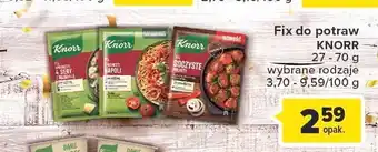Carrefour Market Spaghetti napoli knorr fix oferta