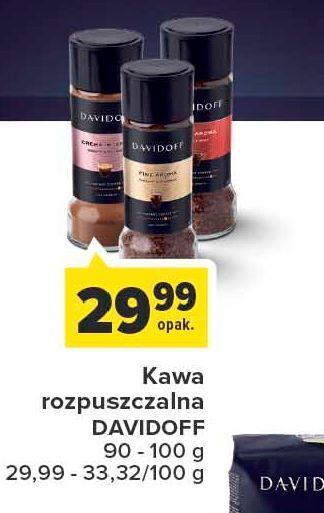 Carrefour Market Kawa davidoff cafe fine aroma oferta