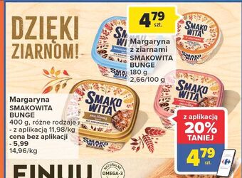 Carrefour Market Margaryna smakowita ze swojskim masełkiem oferta