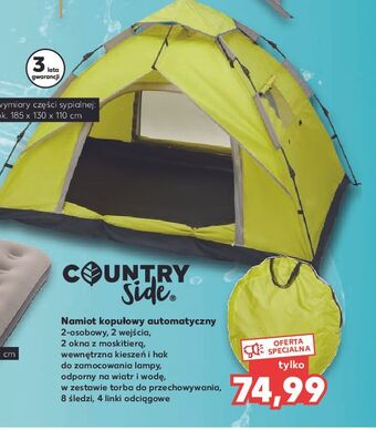 Kaufland Namiot kopułowy 2-osobowy countryside oferta