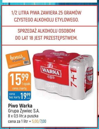 E.Leclerc Piwo warka oferta