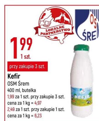 E.Leclerc Kefir osm śrem oferta