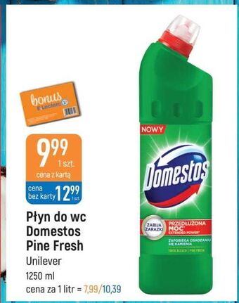 Płyn do wc pine domestos