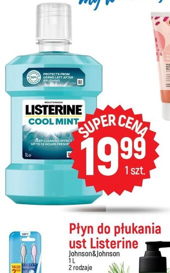 E.Leclerc Płyn do płukania ust listerine cool mint oferta