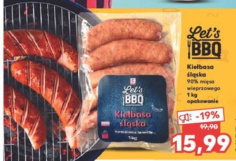 Kaufland Kiełbasa śląska k-classic let's bbq oferta