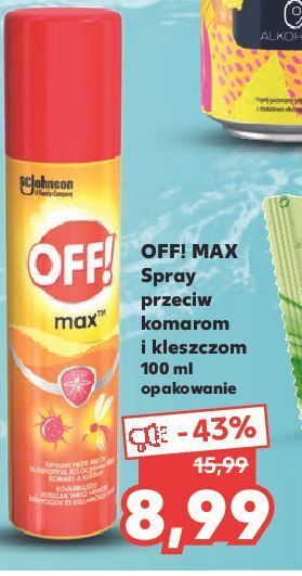 Kaufland Spray przeciw owadom off! max oferta