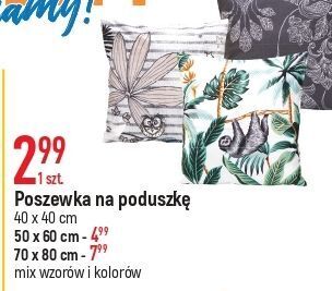 E.Leclerc Poszewka na poduszkę 70 x 80 cm oferta