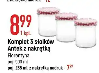 E.Leclerc Słoiki 900 ml antek florentyna oferta