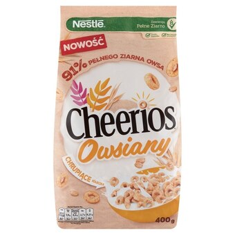 Carrefour Express Nestlé cheerios owsiany płatki śniadaniowe 400 g oferta