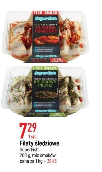 E.Leclerc Filety ze śledzia z kolorowym pieprzem superfish oferta