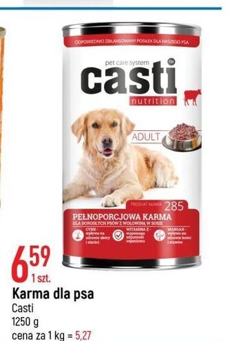 E.Leclerc Karma dla psa adult wołowina casti oferta
