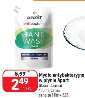 E.Leclerc Mydło do rąk antybakteryjne aloes apart natural oferta