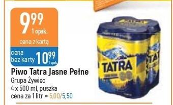 E.Leclerc Piwo tatra jasne pełne oferta