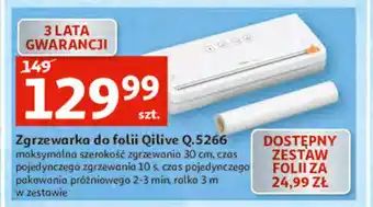 Auchan Zestaw folii do zgrzewarki oferta