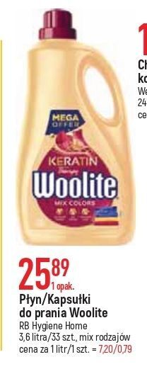 E.Leclerc Kapsułki do prania mix colors woolite keratin oferta