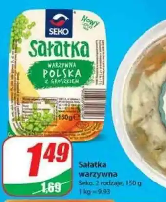 Dino Sałatka warzywna Seko 150g oferta