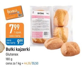 E.Leclerc Bułki kajzerki bezglutenowe glutenex oferta