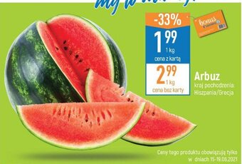 E.Leclerc Arbuz 1kg oferta